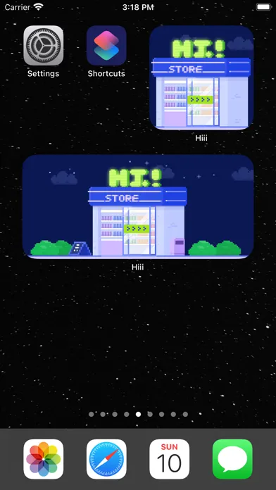 Скриншоты HiiiWidget - Animated widgets