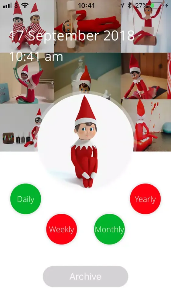 Tangkapan layar Elf Planner