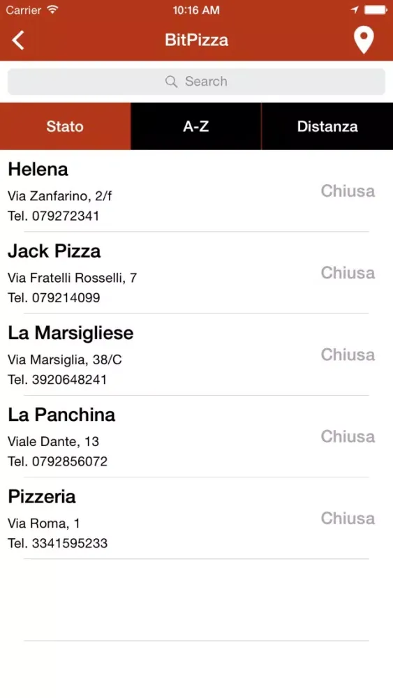 Capturas de pantalla de BitPizza