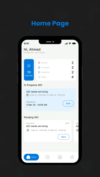 ABIoT FM - Field App Screenshots
