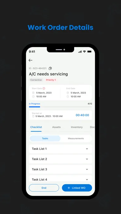 ABIoT FM - Field App Screenshots