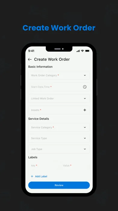 ABIoT FM - Field App Screenshots