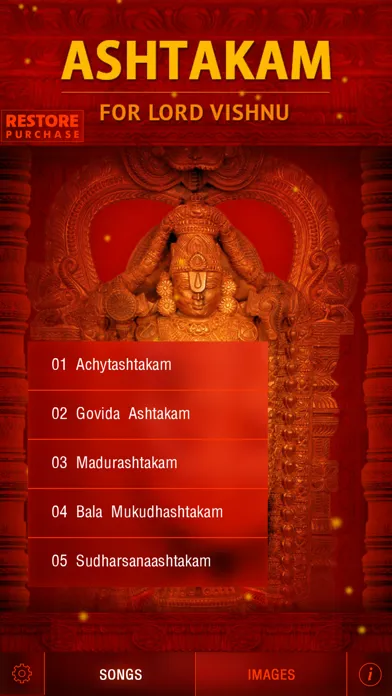 Capturas de pantalla de Ashtakam For Lord Vishnu