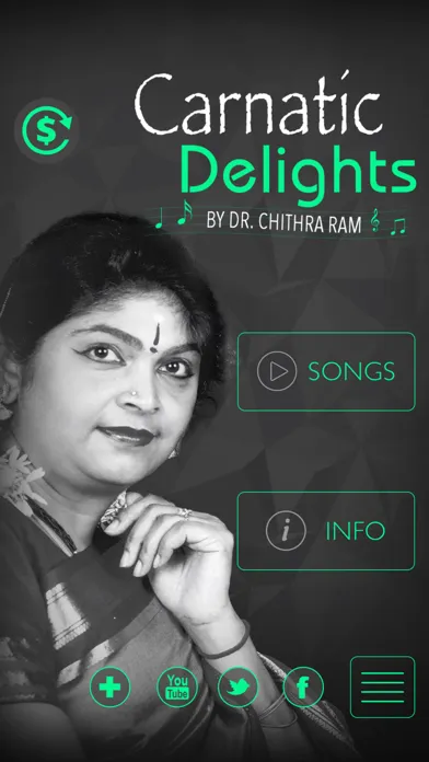 Capturas de pantalla de Classical Carnatic Delights