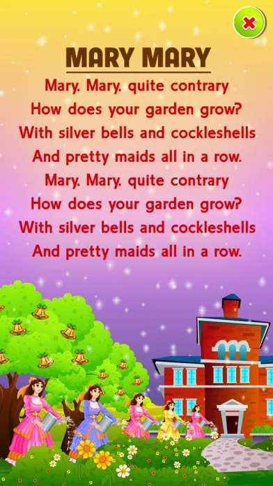 Zrzuty ekranu English Nursery Rhymes-Vol 02