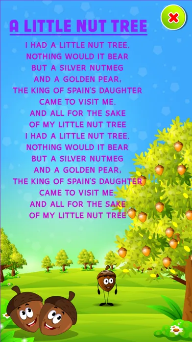 Zrzuty ekranu English Nursery Rhymes-Vol 02