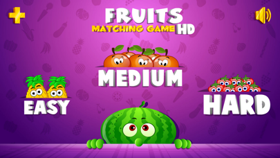 Capturas de tela do Fruits Matching Game - HD