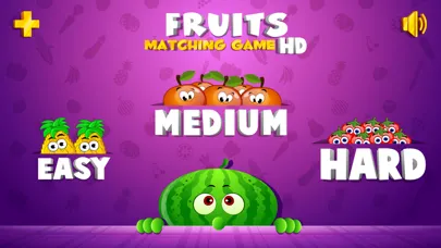 Fruits Matching Game - HD 스크린샷