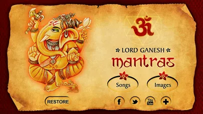 Captures d'écran de Lord Ganesha Mantras