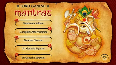 Captures d'écran de Lord Ganesha Mantras