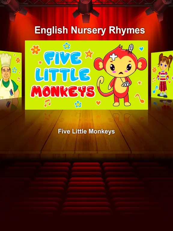ภาพหน้าจอของ Top 100 English Rhymes iPad 