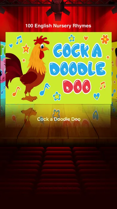 ภาพหน้าจอของ Top 100 English Rhymes