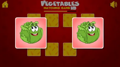 ภาพหน้าจอของ Vegetable Matching Game-HD