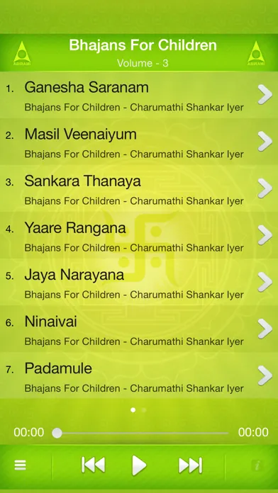Capturas de pantalla de Bhajans For Kids Vol 03