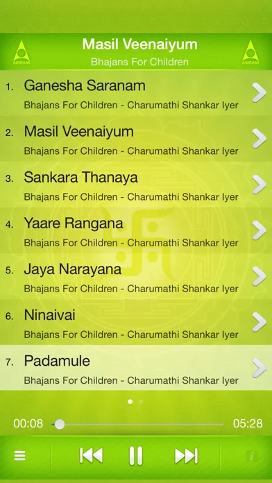 Capturas de pantalla de Bhajans For Kids Vol 03