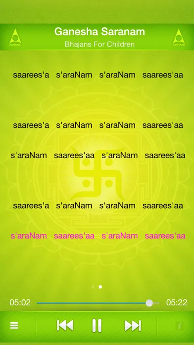 Capturas de pantalla de Bhajans For Kids Vol 03