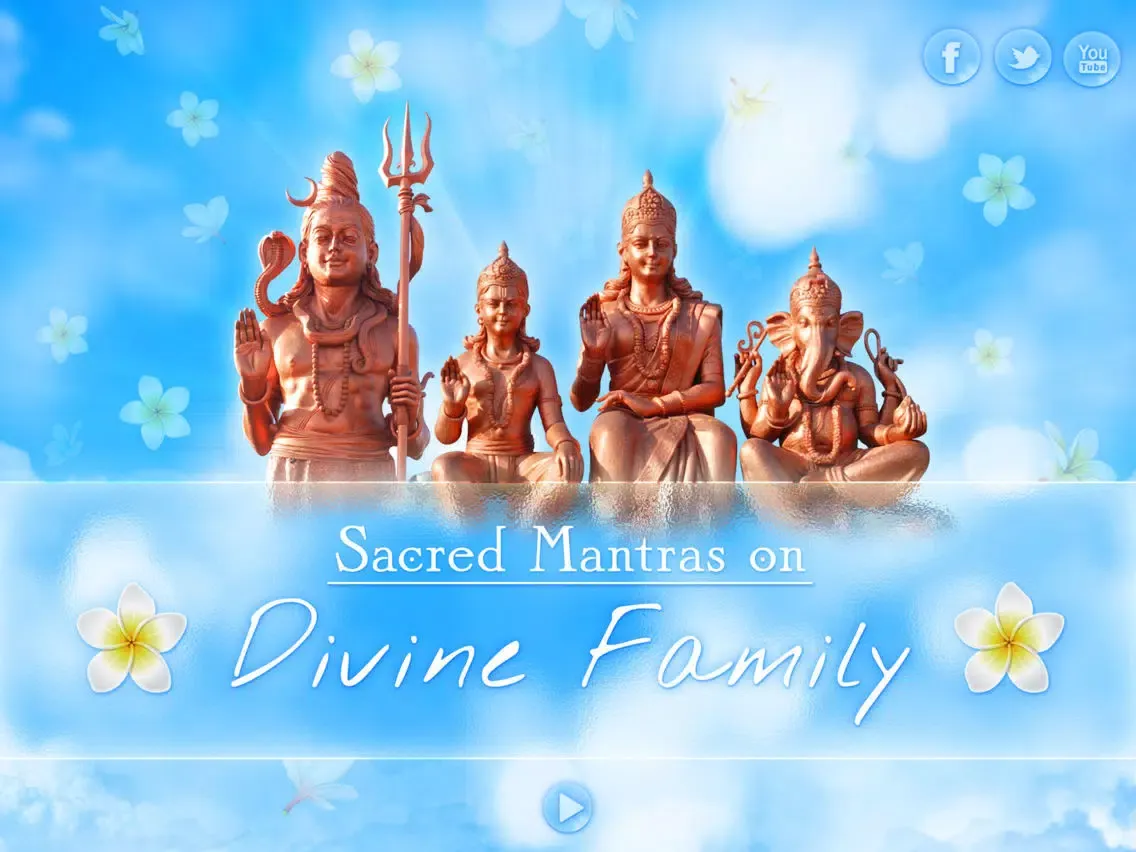 Sacred Mantras on DivineFamily iPad  سکرین شاٹس