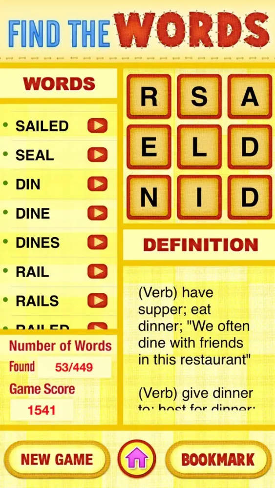 Скриншоты Find the Words - Word Search