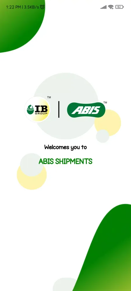 ABIS Shipments Advance Screenshots