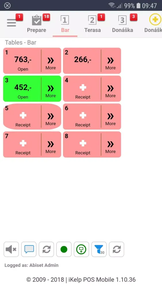 iKelp POS Mobile Screenshots