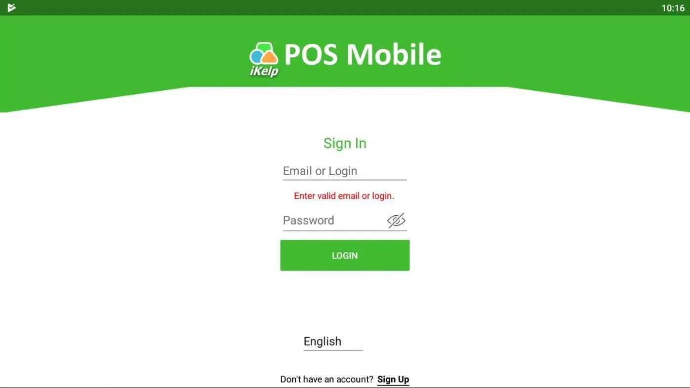 iKelp POS Mobile Screenshots