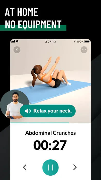ภาพหน้าจอของ 7 Minute Workout: Easy Fitness