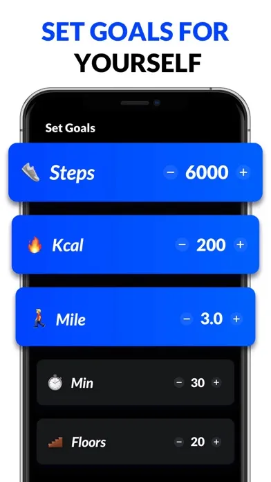 Captures d'écran de Pedometer & Step Counter