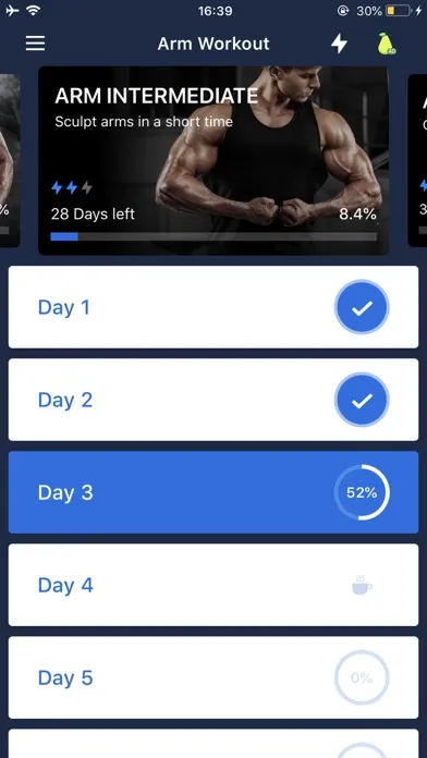 Arm Workout应用截图