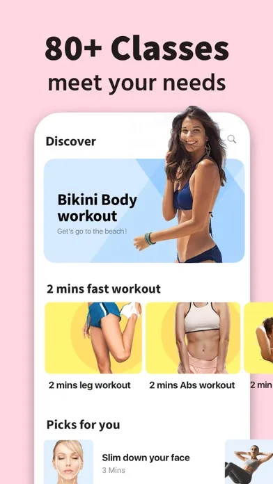 ภาพหน้าจอของ Female Fitness - Fit at Home