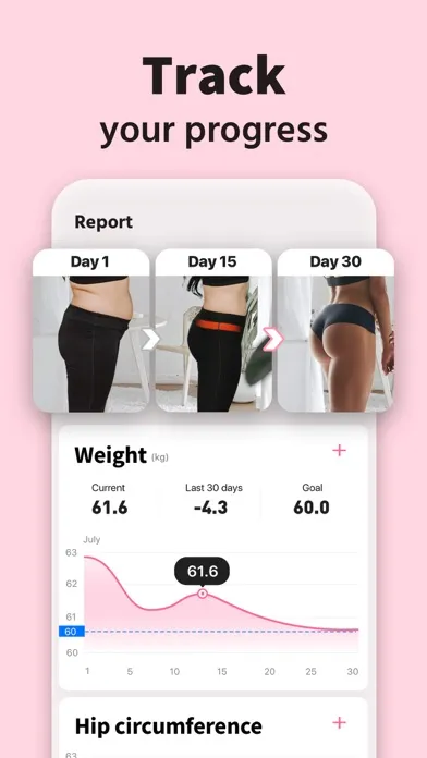 ภาพหน้าจอของ Female Fitness - Fit at Home