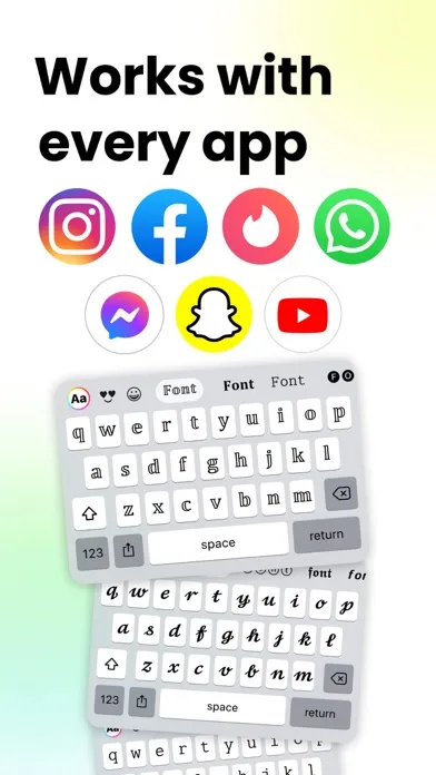 Zrzuty ekranu Fonts Keyboard ⋆