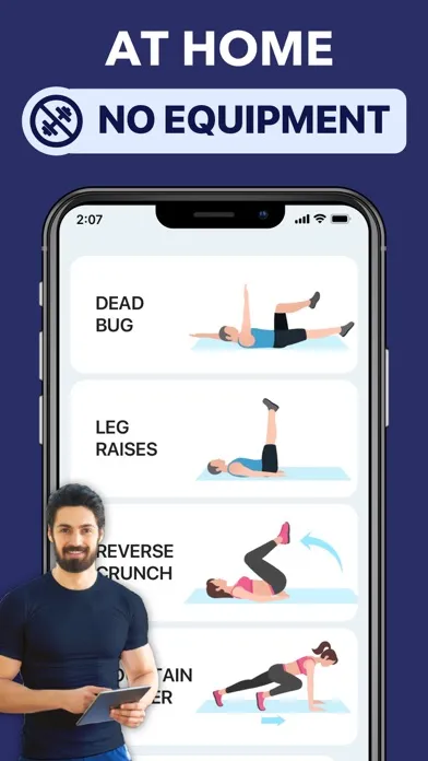 Lose Belly Fat at Home应用截图