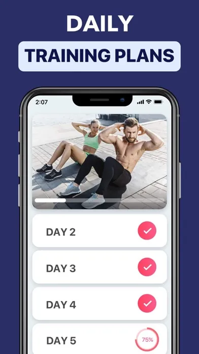 Lose Belly Fat at Home应用截图