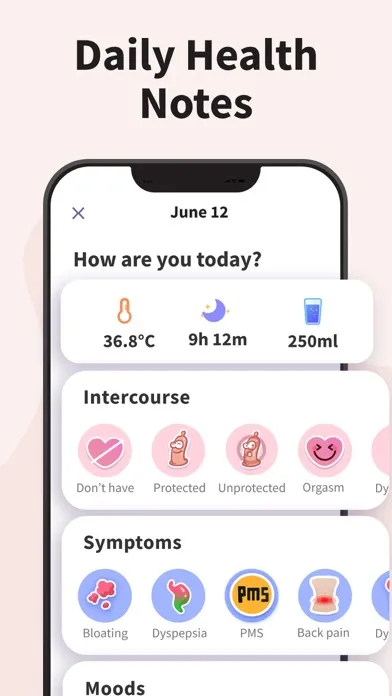 Period Tracker Period Calendar应用截图