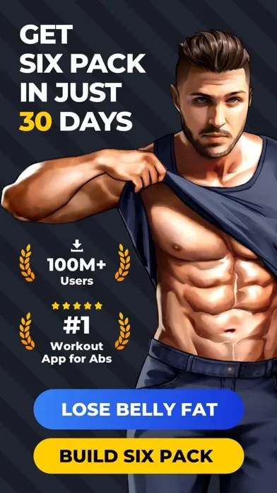 Capturas de tela do Six Pack in 30 Days - 6 Pack
