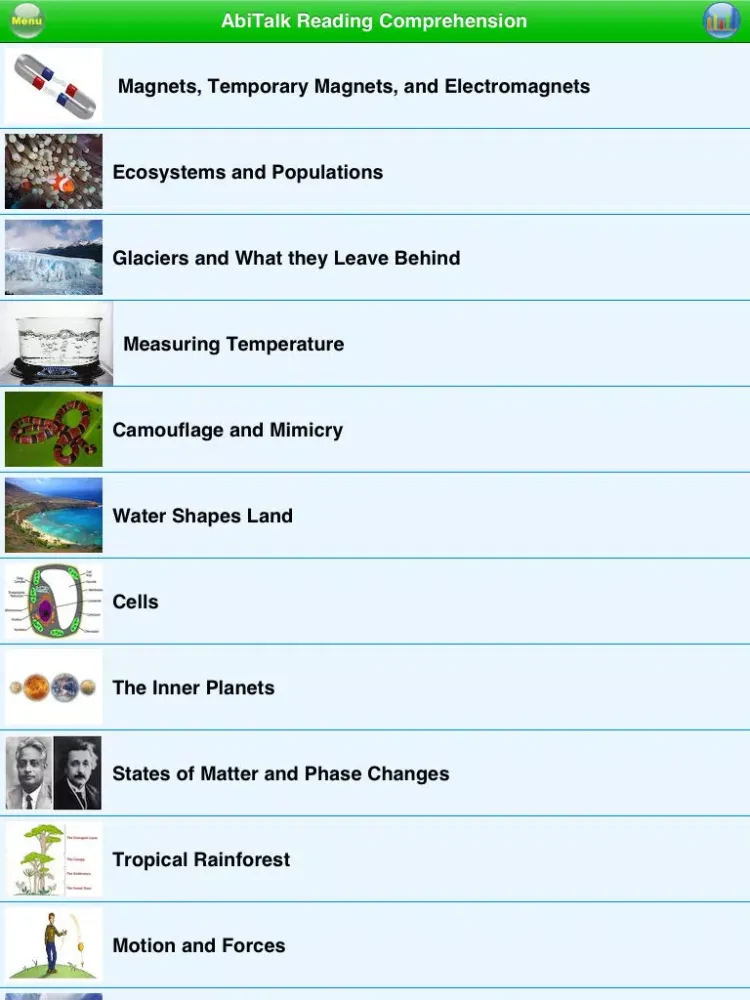 5th Grade Science Reading Comprehension Free iPad  スクリーンショット