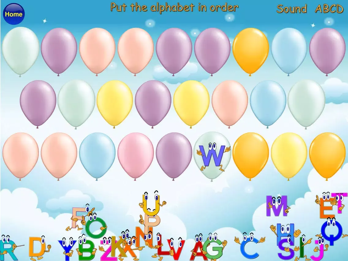 Captures d'écran de ABC Alphabet Phonics Order iPad 