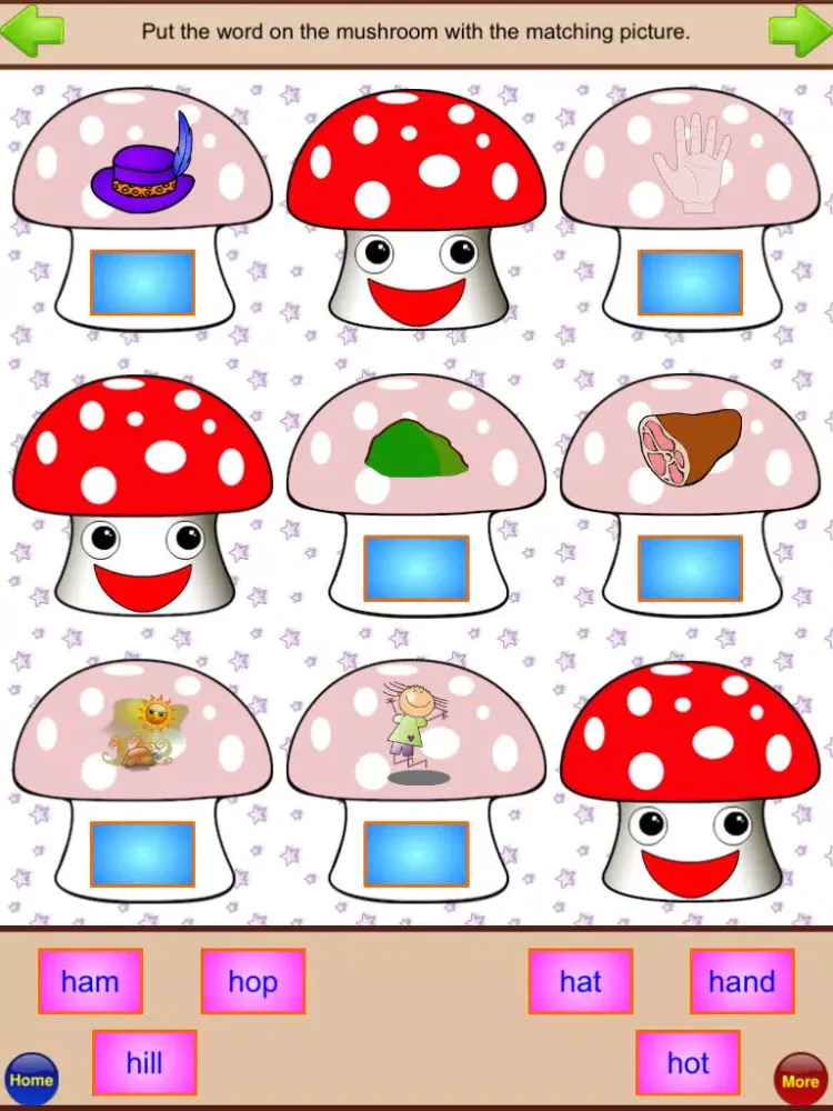 Phonics Consonants Free - Beginning sounds for preschool, kindergarten, first grade iPad  Screenshots