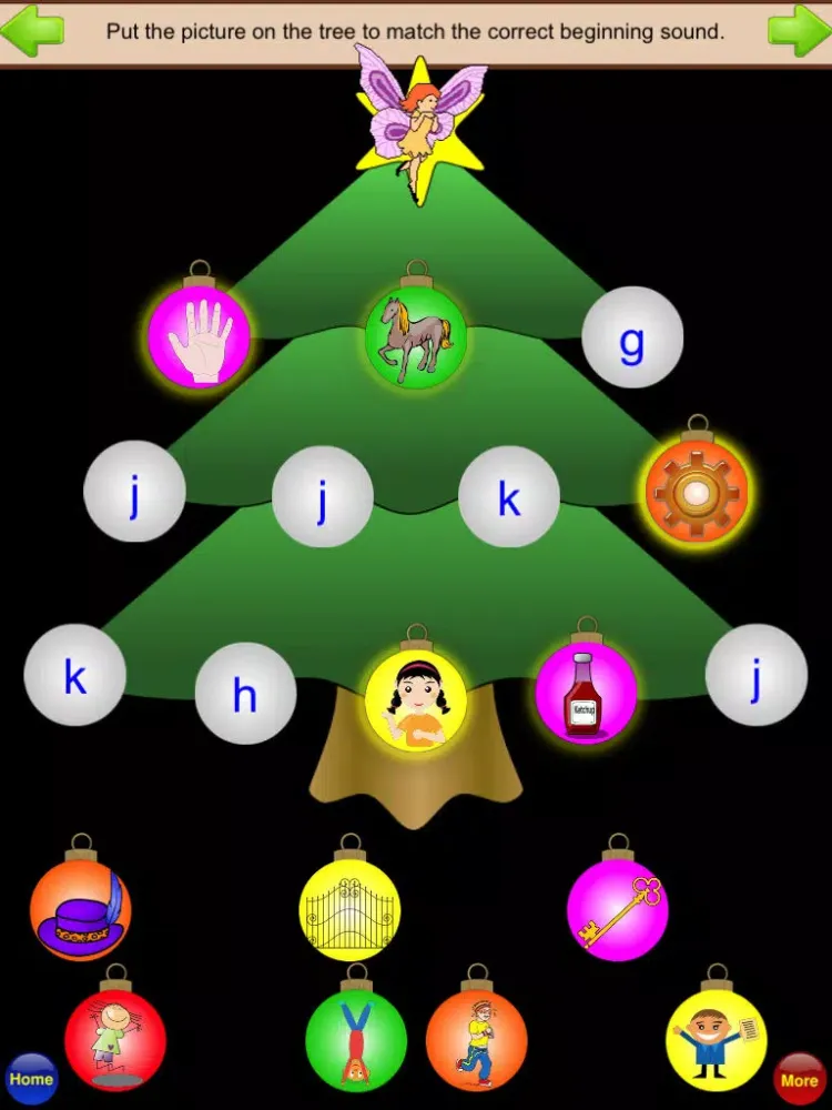 Phonics Consonants Free - Beginning sounds for preschool, kindergarten, first grade iPad  Screenshots