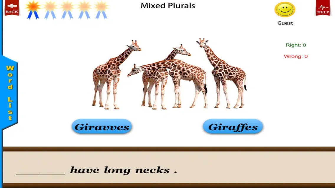 Irregular Plurals Free - English Language Art Grammar App Screenshots