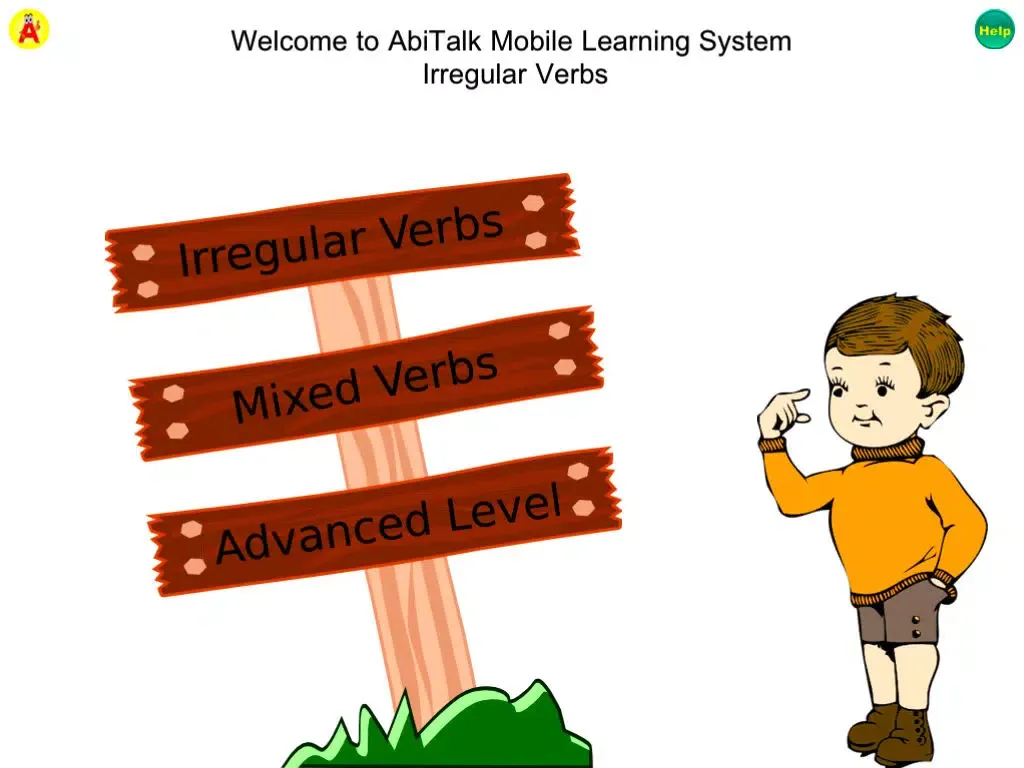 English Irregular Verbs Vocabulary Grammar Free iPad  Screenshots