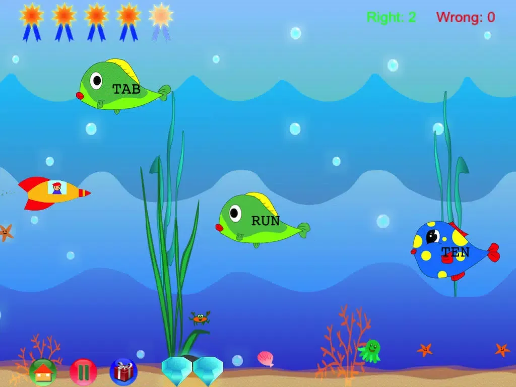 Скриншоты ABC Phonics Short Vowel Words Lite iPad 