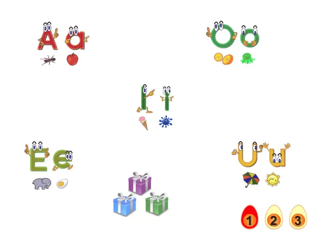 Скриншоты ABC Phonics Short Vowel Words Lite iPad 