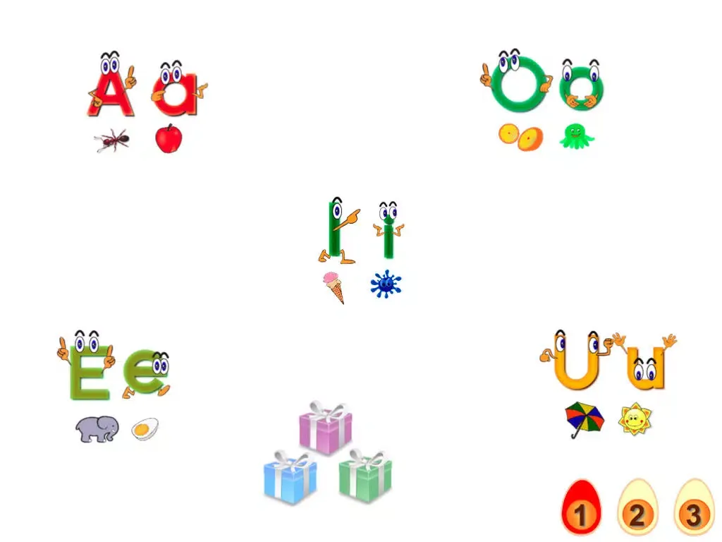 Zrzuty ekranu ABC Phonics Long Vowel Words Free iPad 