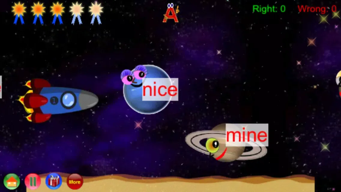 Zrzuty ekranu ABC Phonics Long Vowel Words Free