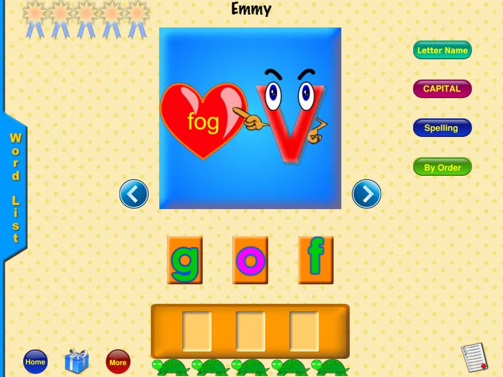 Phonics Make a Word 1 iPad 应用截图