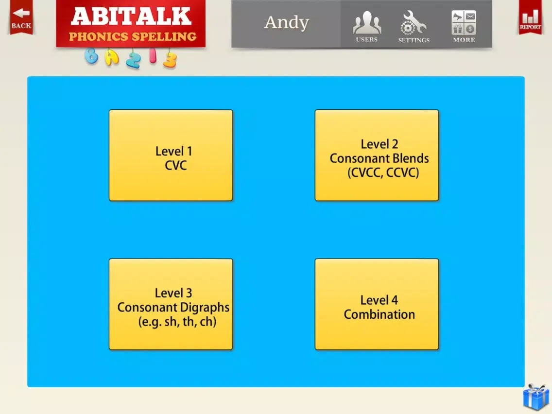 ABC Phonics Spelling - short vowels, consonants, beginning sound, ending sound, digraphs iPad 应用截图
