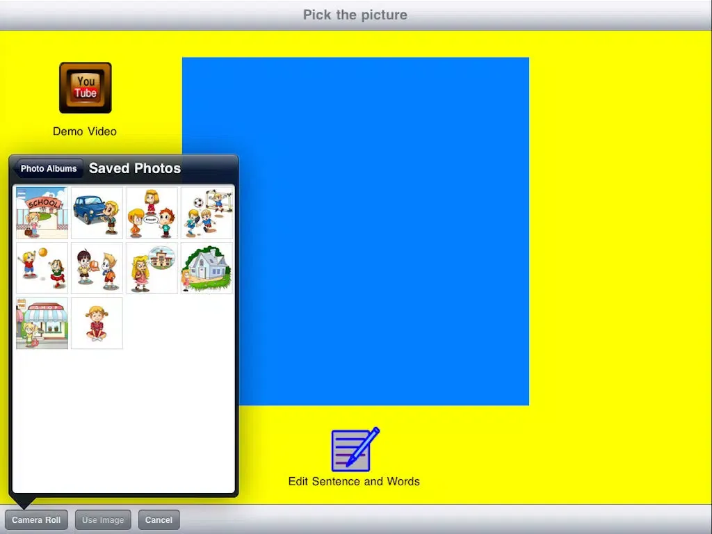 Sentence Builder Free - for kindergarten, first grade, second grade iPad 应用截图