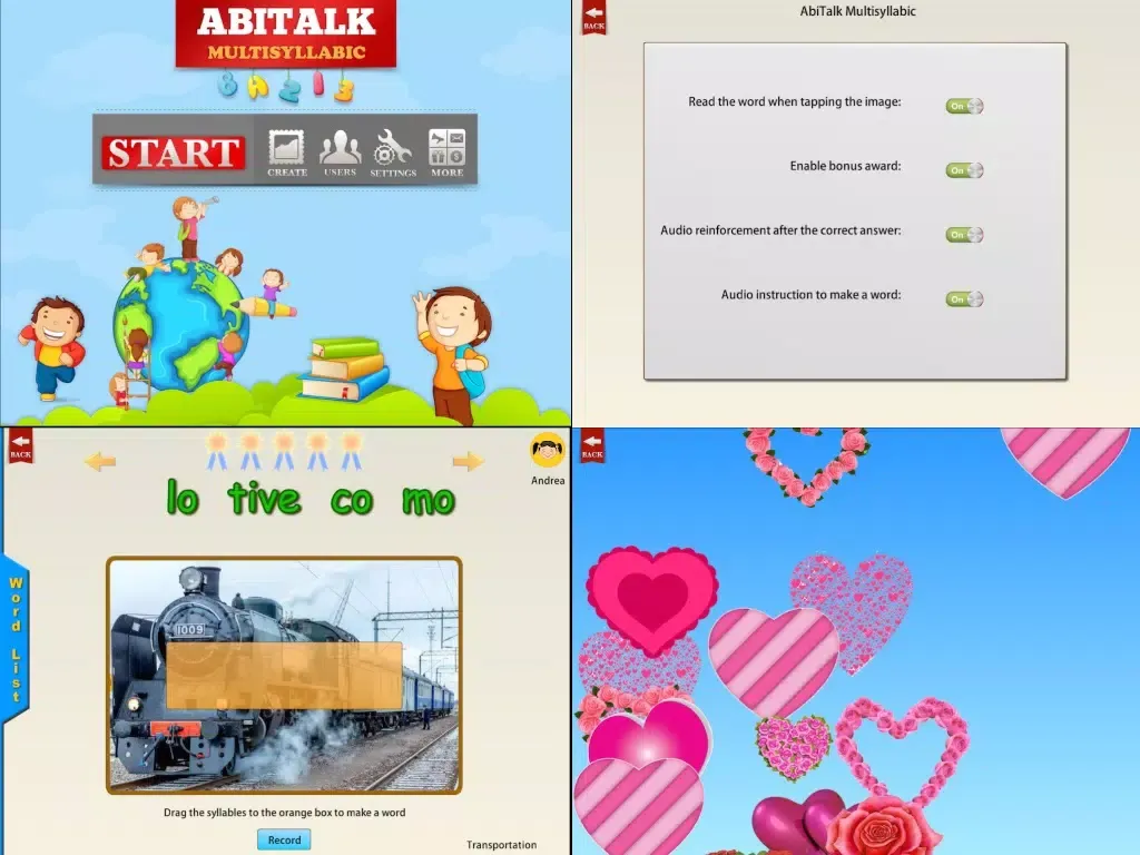 صور Multisyllabic with words, phrases and sentences for speech therapy and special need education free iPad 