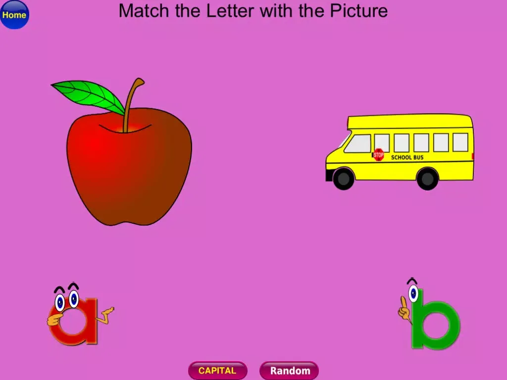 Ảnh chụp màn hình của ABC Phonics Montessori Talking Alphabet Free iPad 